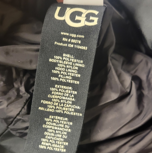 Sale! NWT Ugg Long Puffer Coat - Picture 8 of 10